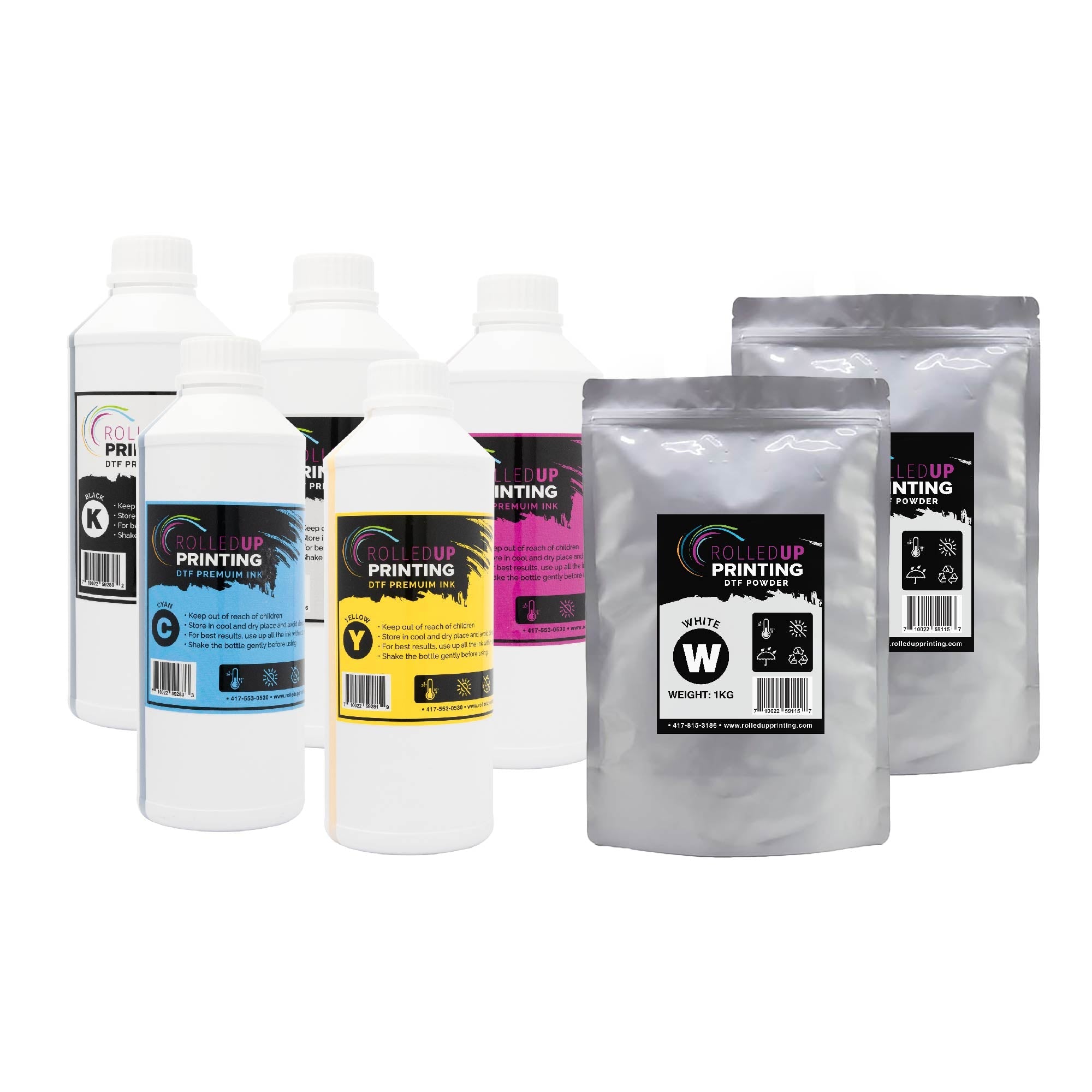 High-Quality DTF Supplies for All Your Printing Needs - Rolled Up Printing