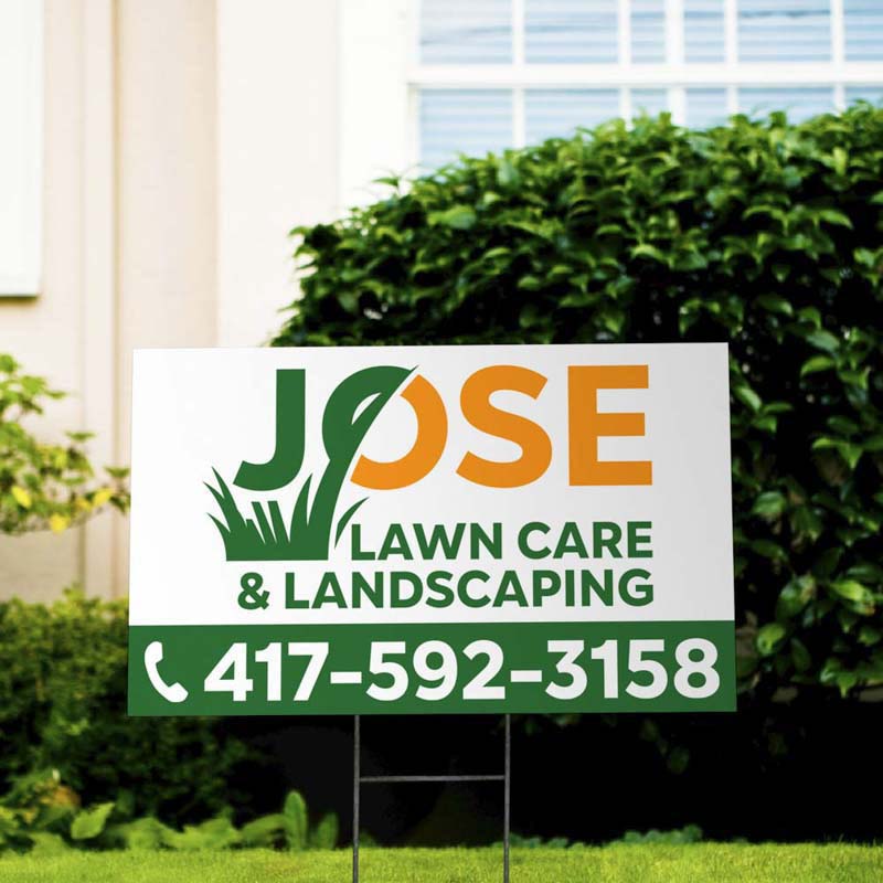 Custom Yard Signs: Perfect for Any Event or Promotion - Rolled Up Printing