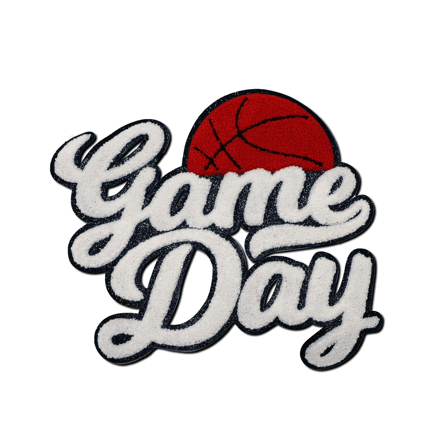 Basketball "Game Day" - Rolled Up Printing
