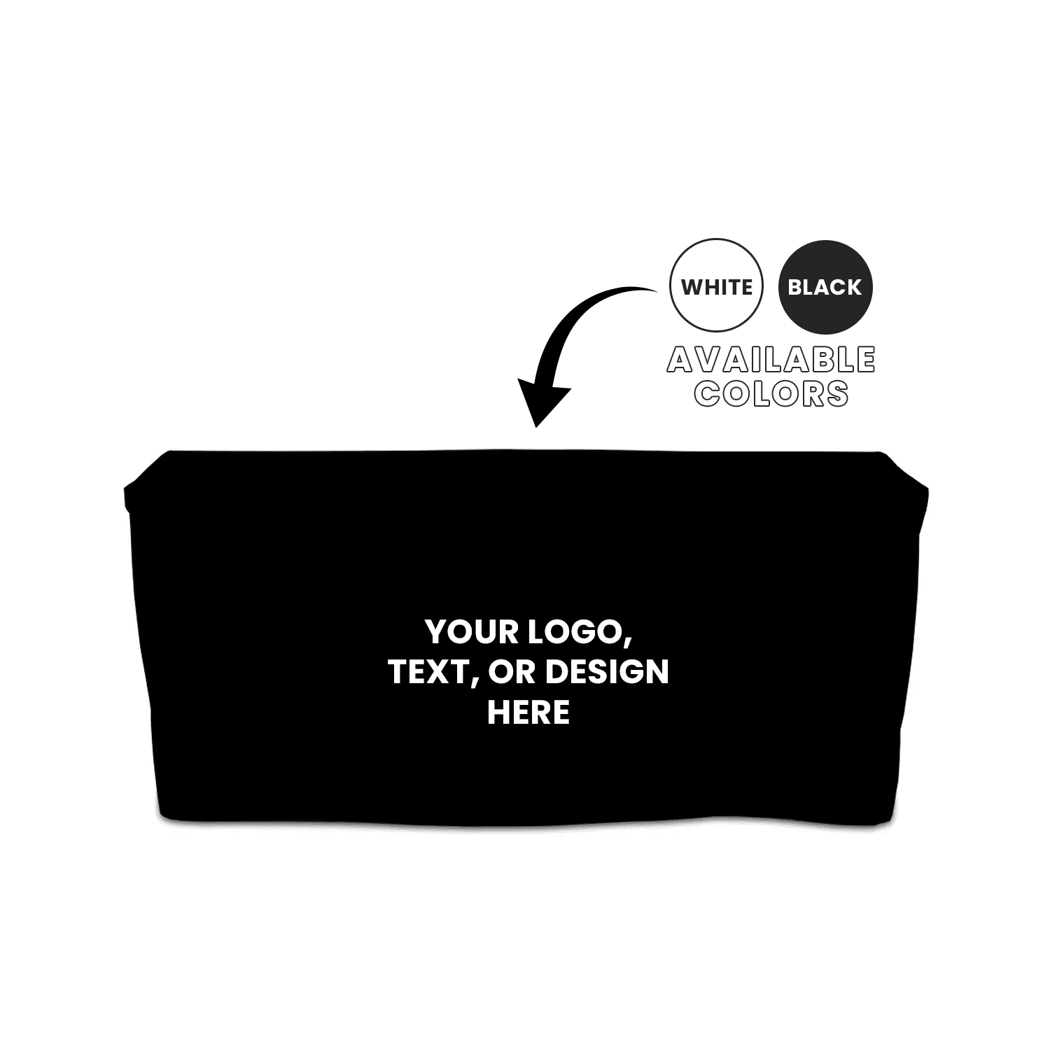 Custom Table Cloth - Rolled Up Printing