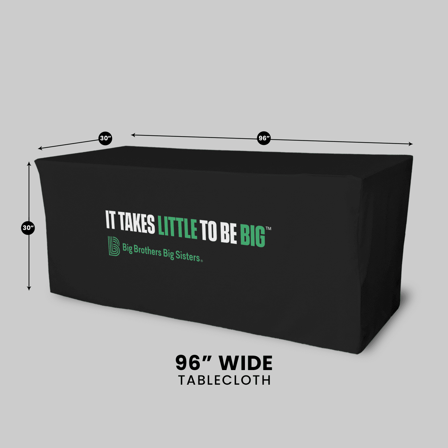 Custom Table Cloth - Rolled Up Printing