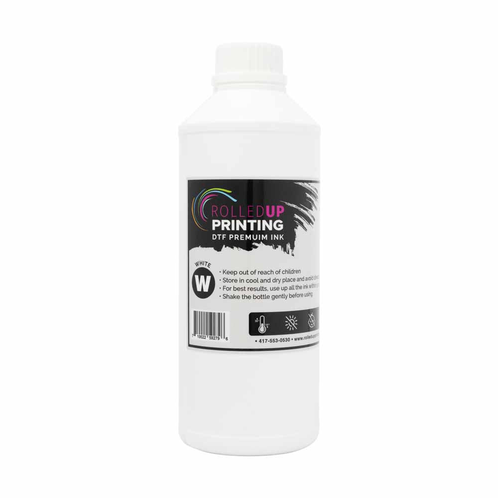 DTF Ink 1 Liter: High - Quality Ink for Vibrant Transfers - Rolled Up Printing