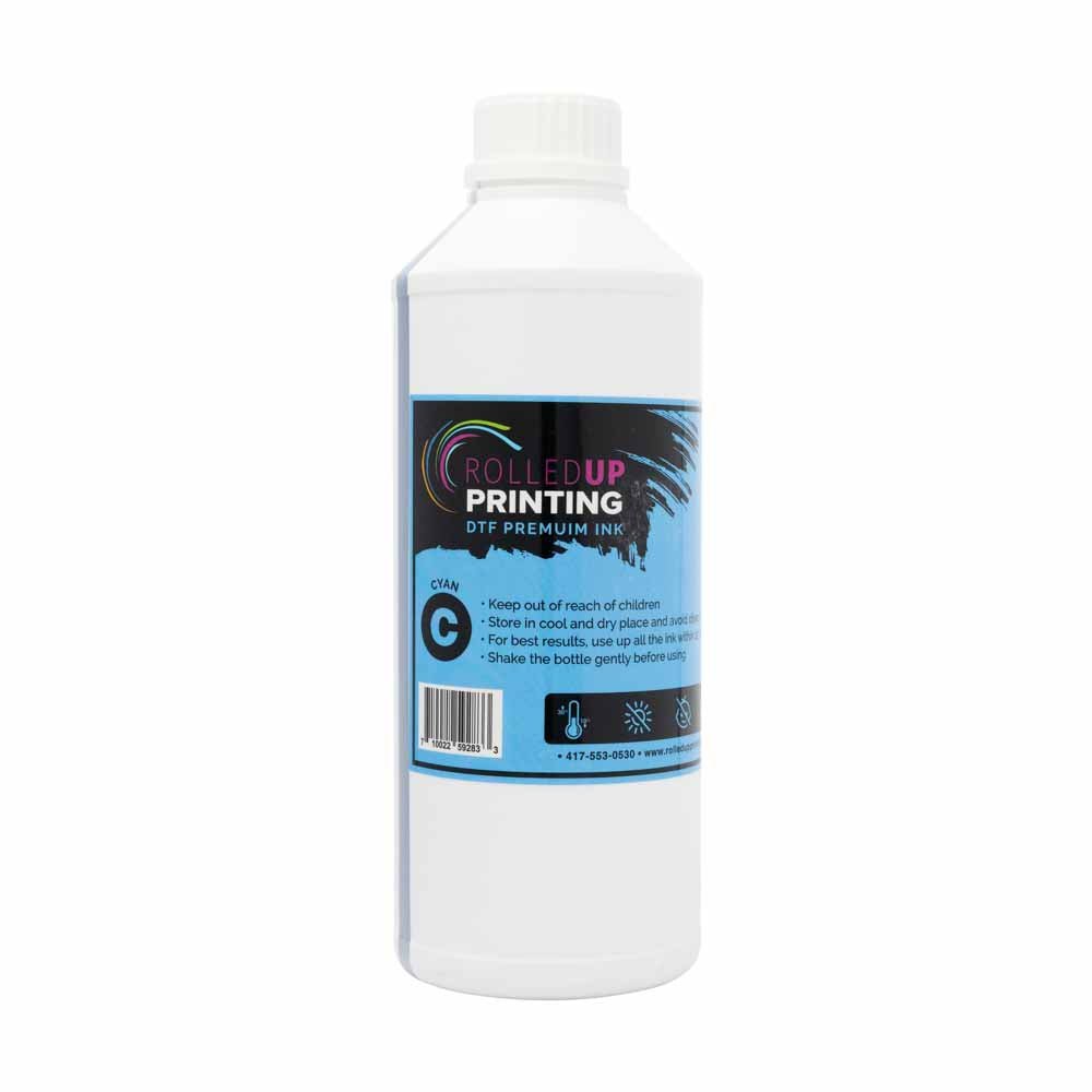 DTF Ink 1 Liter: High - Quality Ink for Vibrant Transfers - Rolled Up Printing