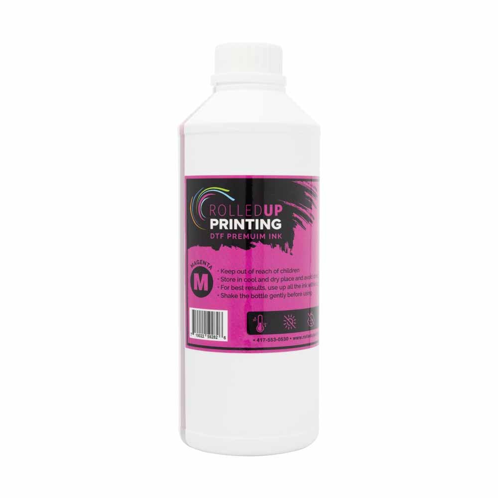 DTF Ink 1 Liter: High - Quality Ink for Vibrant Transfers - Rolled Up Printing