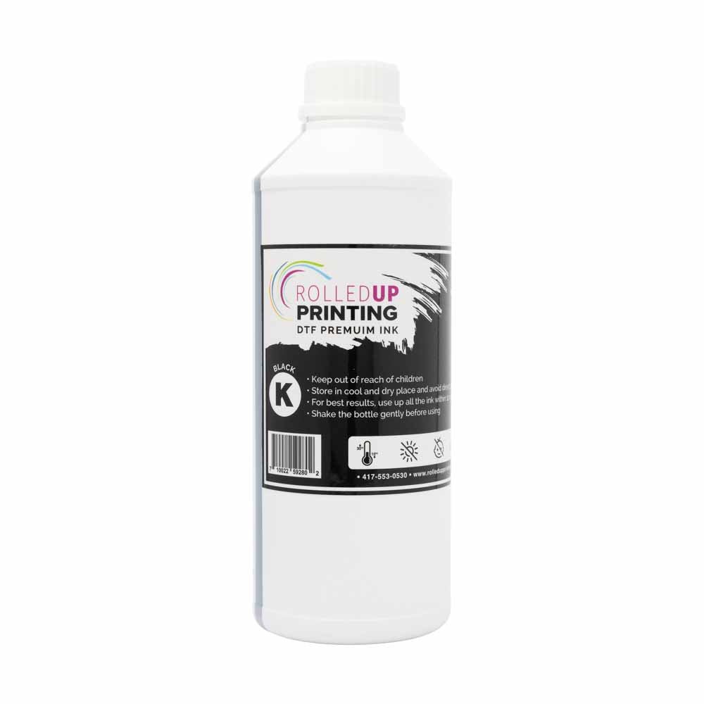 DTF Ink 1 Liter: High - Quality Ink for Vibrant Transfers - Rolled Up Printing
